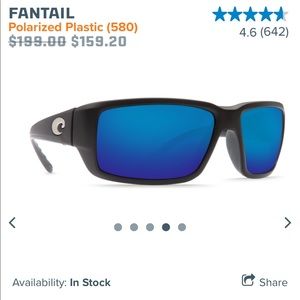 Men’s Costa Fantail 580P Sunglasses
